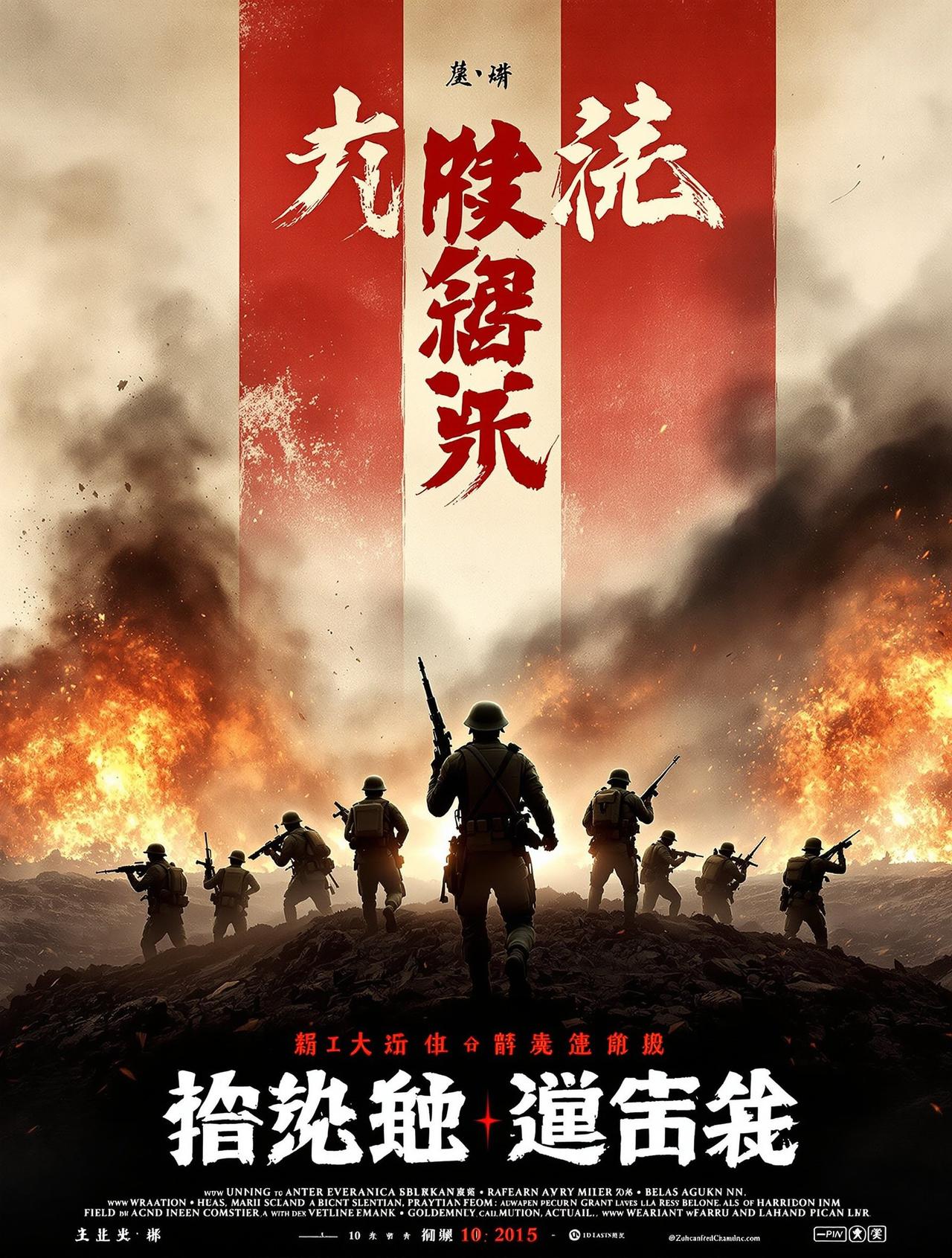 《烽火少年》高清海报 - 小小影视官网青春抗战剧