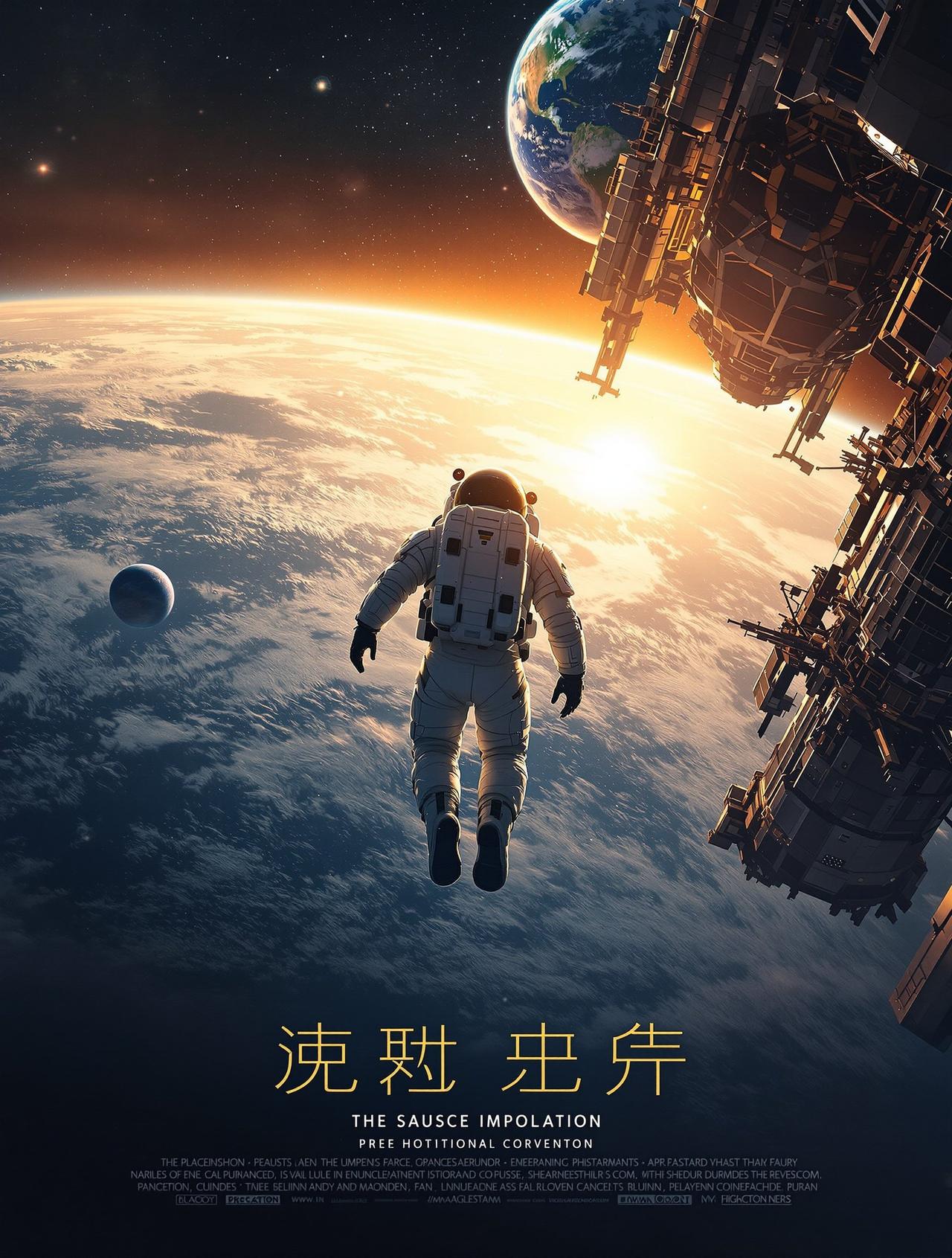《星际归途》高清海报 - 小小影视官网科幻冒险巨制
